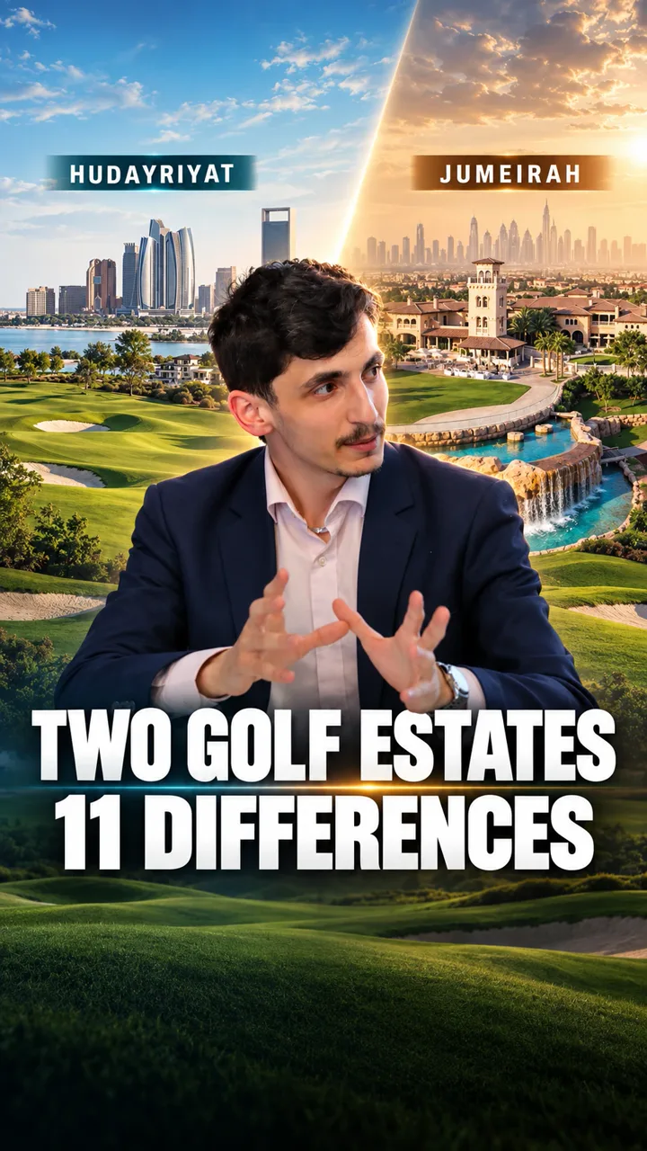 Reel cover: two golf estates, 11 differences